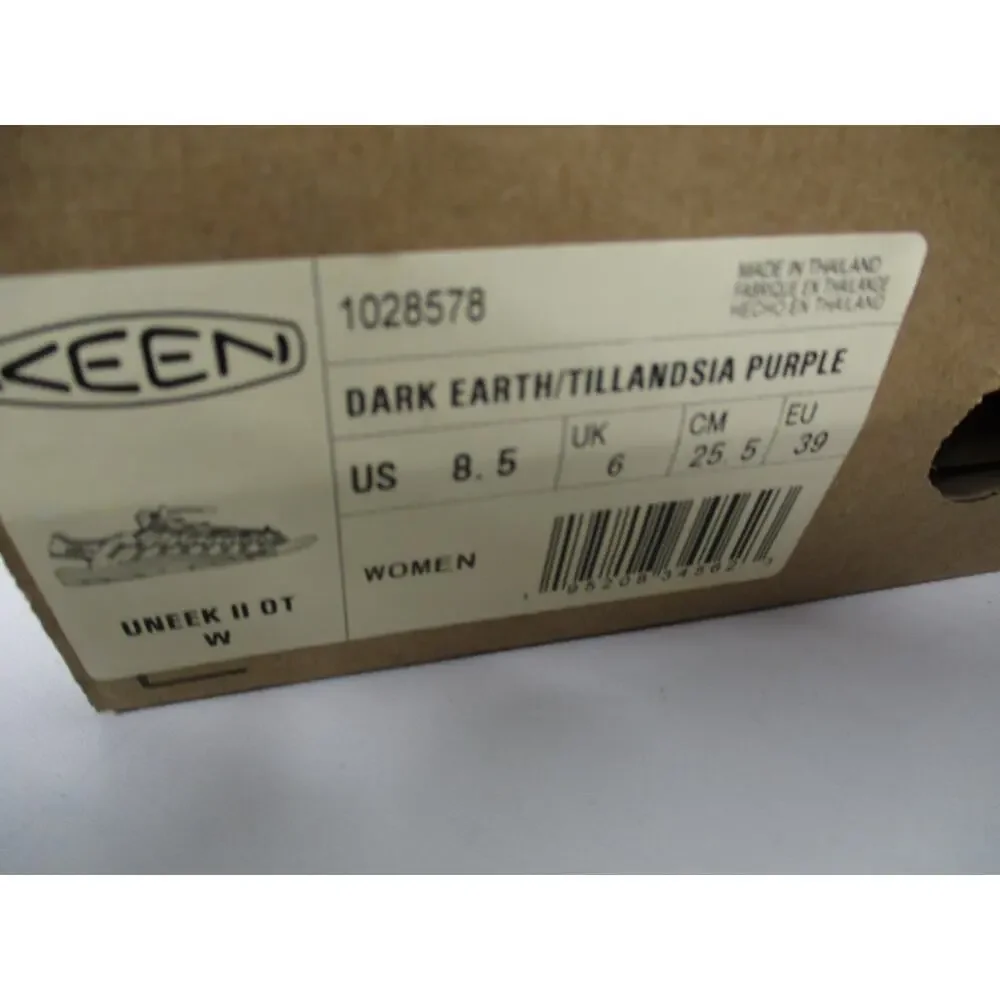 Keen Uneek II Open Toe Sport Sandals Womens Sz 8.5 Purple